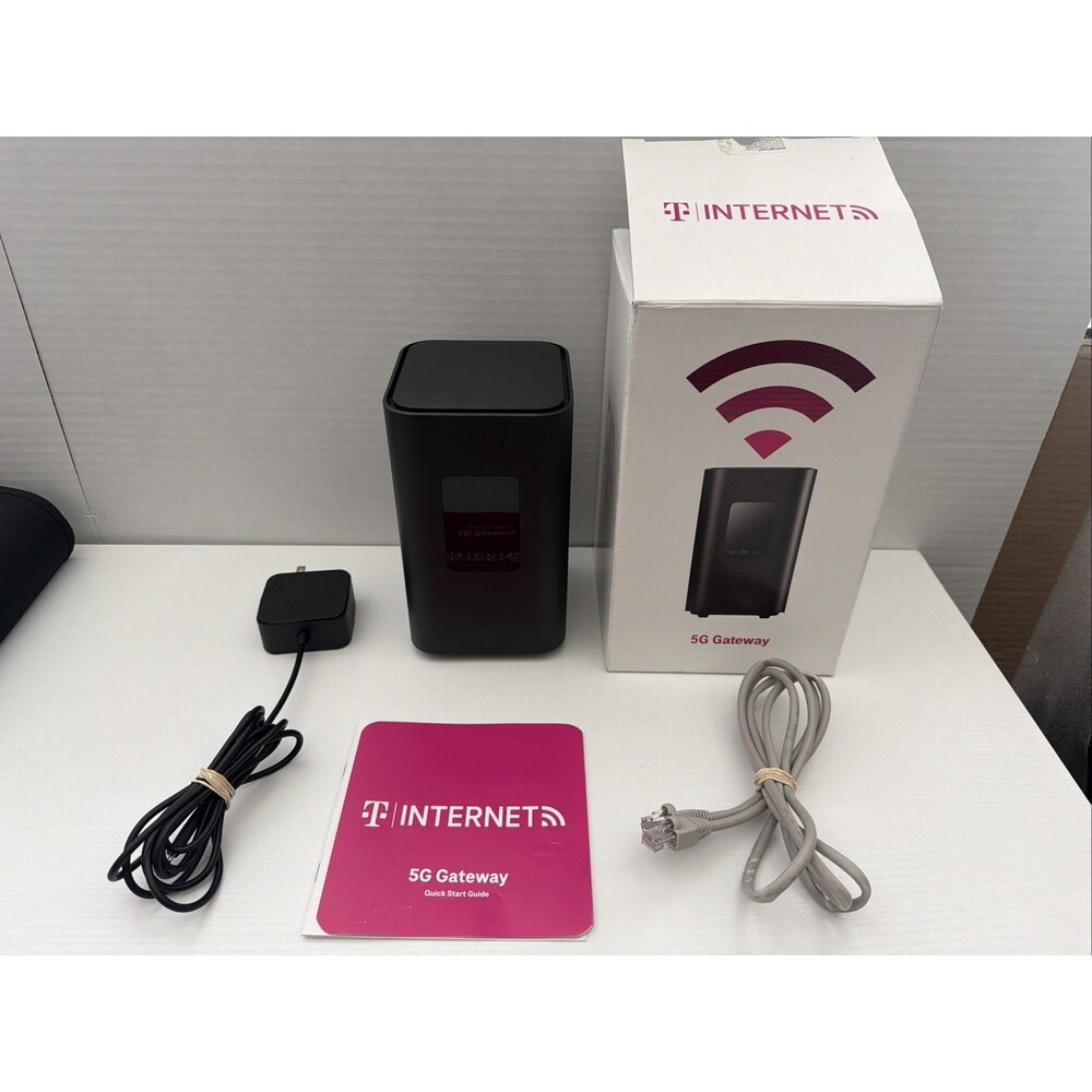 T-Mobile Arcadyan KVD21 5G Gateway WiFi 6 Home Internet Modem Router - Black